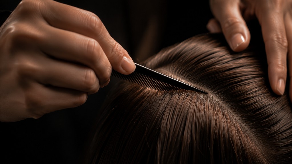 Legen und Styling fuer kurzes Haar